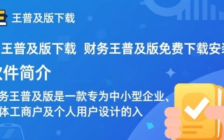 财务王普及版免费下载安装