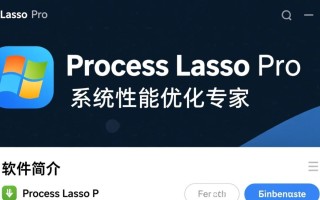 Process Lasso Pro下载安装教程，如何正确安装与激活？