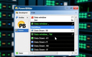 pb数据窗口如何显示数据库数据？详细步骤是什么？