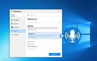 windows语音播报怎么设置？手把手教你快速开启系统语音提示功能