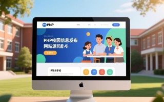 PHP校园信息发布网站源码下载