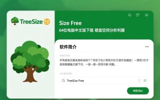 TreeSize 64位中文版下载最新版安全吗？电脑安装需要注意什么？