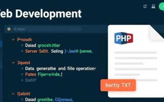 php数据生成txt文件，如何实现具体步骤与代码示例？