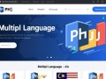 php多语言网站源码