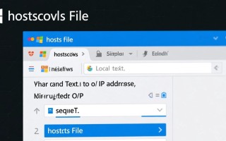 Windows编辑hosts文件在哪？如何正确修改并生效？