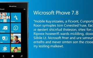 Windows Phone 7.8还能玩哪些经典游戏？老系统游戏推荐指南