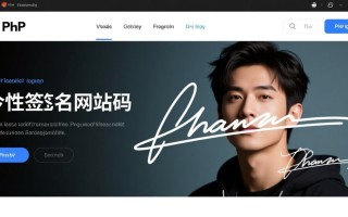 php个性签名网站源码