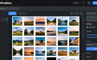PHP图片批量编辑器怎么实现批量裁剪加水印？