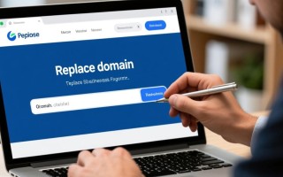 php如何批量替换网站中的旧域名为新域名？