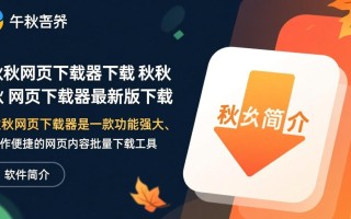 秋秋网页下载器最新版下载安全吗？好用吗？
