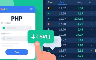 php导出csv格式数据并将数字转换成文本的思路以及代码分享