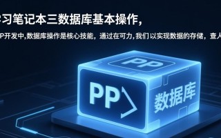 PHP学习笔记之三数据库基本操作