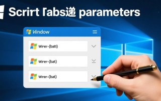 Windows脚本如何正确传递多个参数给批处理文件？