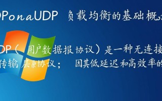 Windows UDP负载均衡如何实现高并发与低延迟？