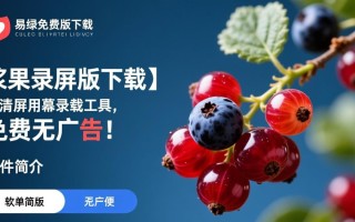 浆果录屏免费版下载真的安全无广告吗？
