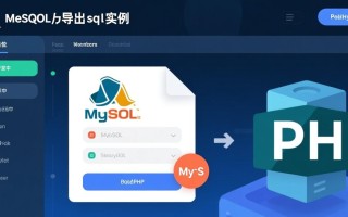 PHP实现把MySQL数据库导出为.sql文件实例
