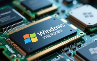 Windows32内存不足怎么办？教你解决内存占用高问题