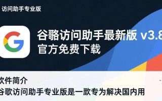 谷歌访问助手专业版最新版下载