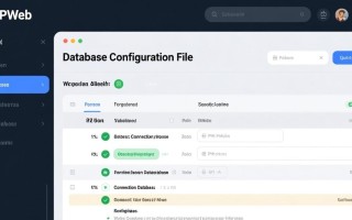 phpweb数据库配置文件路径是什么？如何正确配置连接信息？
