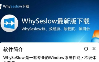 WhySoSlow最新版下载，电脑运行速度检测工具