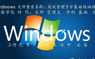 Windows文件查找如何按名称精准快速定位文件？