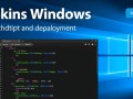 Jenkins Windows批处理如何实现自动化部署？