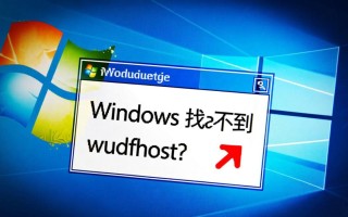Windows找不到wudfhost怎么办？设备异常如何解决？