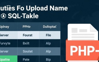 PHP文件上传如何将文件名安全存入SQL数据库？