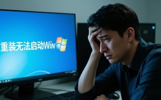 重装无法启动windows