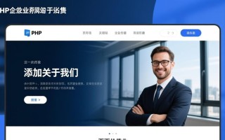 PHP开发企业网站教程，如何添加关于我们信息？