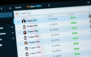 php循环列出表中数据库