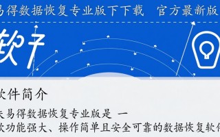 失易得数据恢复专业版下载，如何安全找回丢失文件？