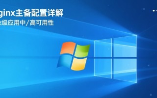 Windows Nginx主备如何实现自动故障切换？