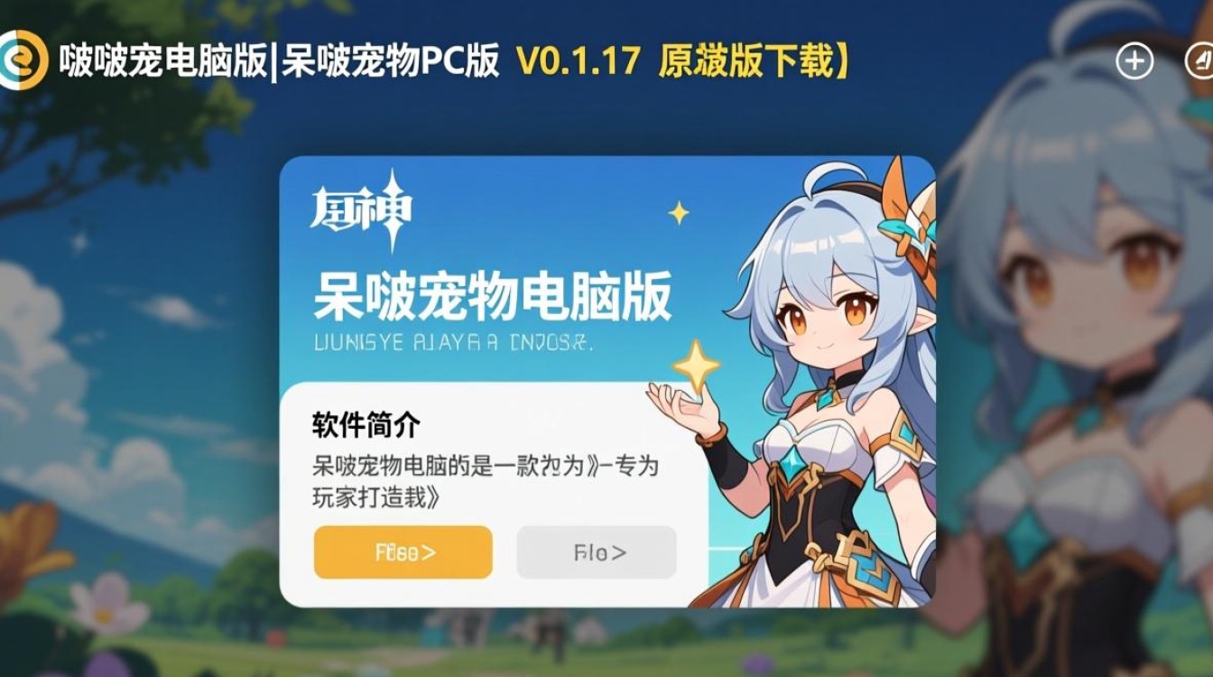 呆啵宠物PC版 V0.1.17 原神版下载-第3张图片-99系统专家