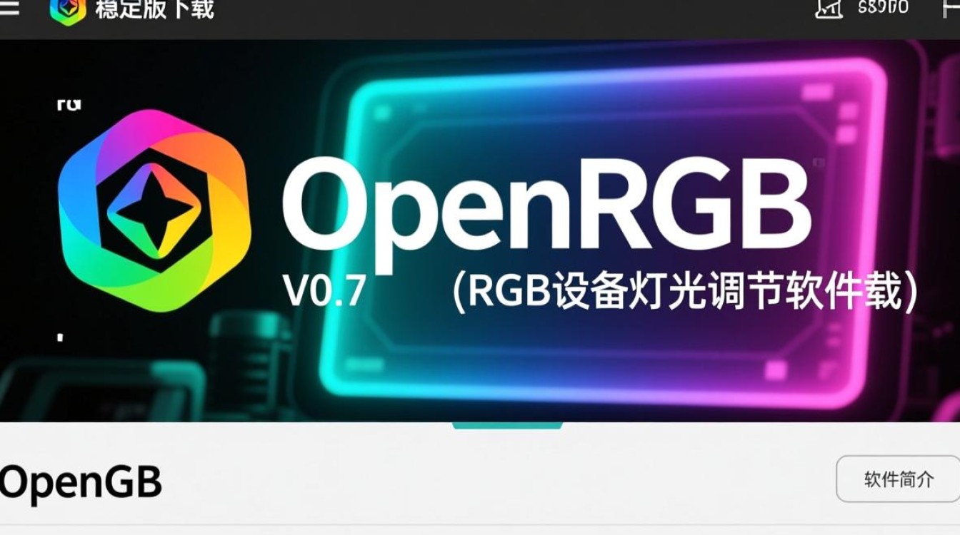 OpenRGB 0.7稳定版，RGB设备灯光调节软件下载-第3张图片-99系统专家