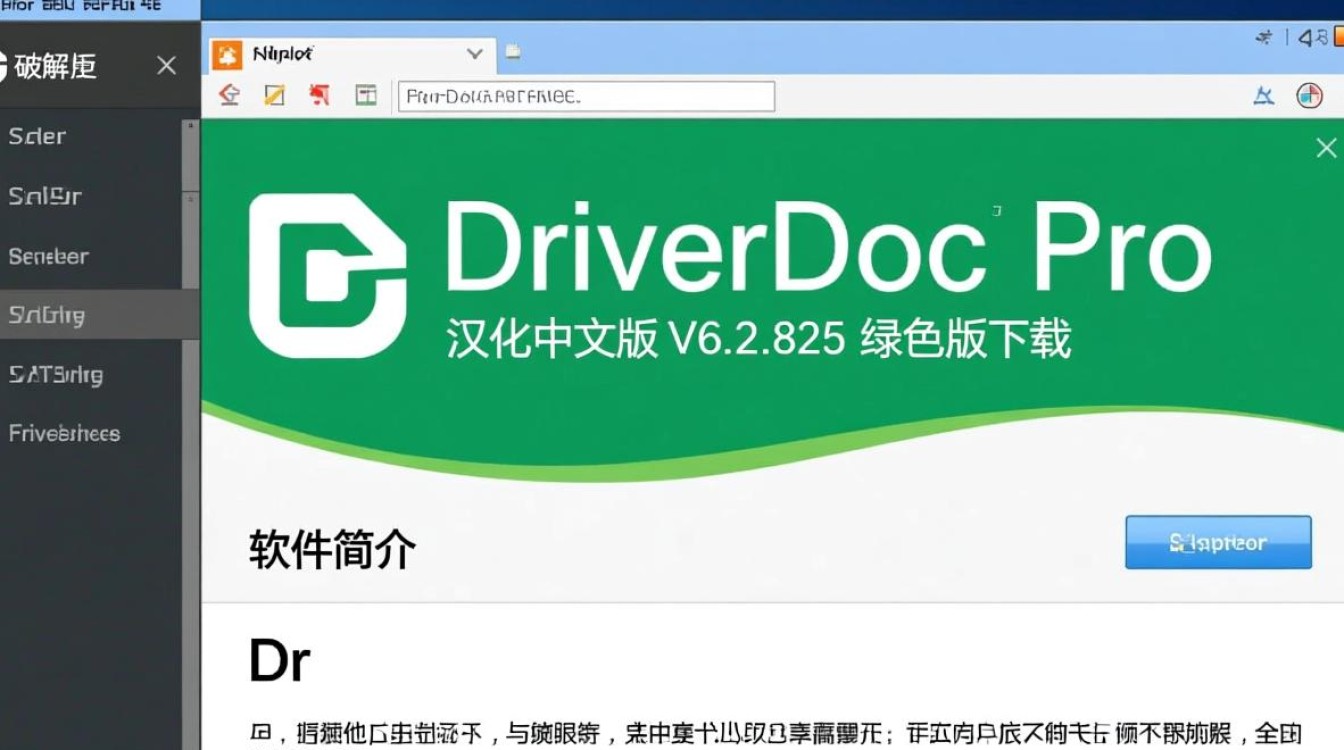 DriverDoc Pro V6.2.825 汉化绿色版下载-第1张图片-99系统专家