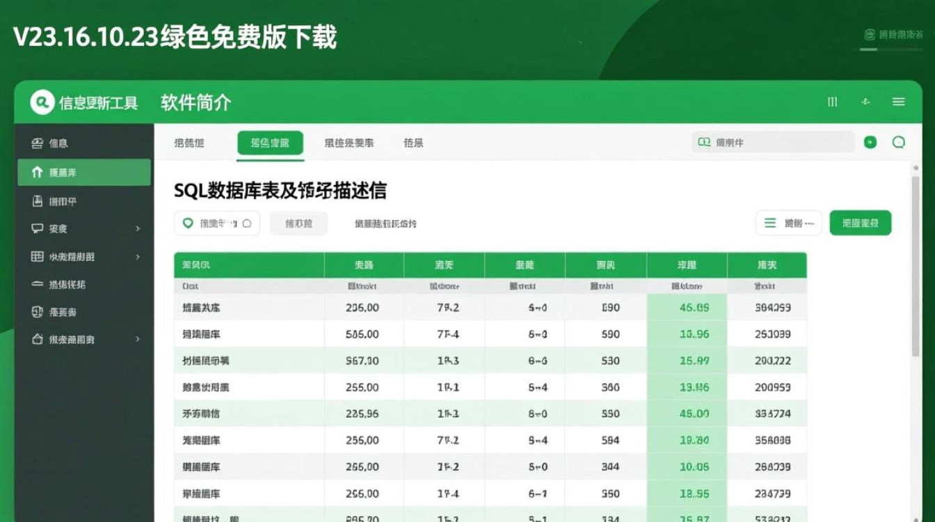 SQL数据库表字段描述工具V23.16.10.23绿色免费版-第3张图片-99系统专家 SQL数据库表字段描述工具V23.16.10.23绿色免费版-第3张图片-99系统专家