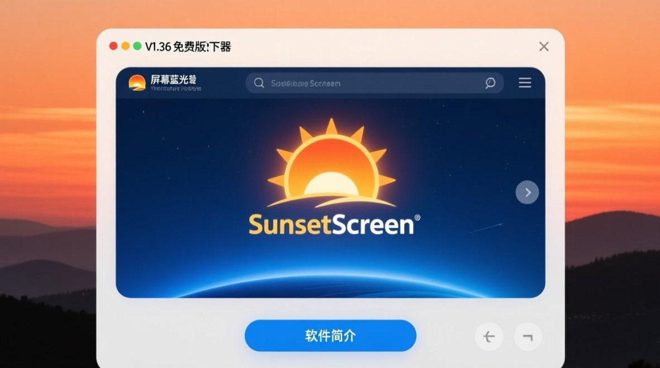 SunsetScreen蓝光过滤V1.36免费版下载-第1张图片-99系统专家 SunsetScreen蓝光过滤V1.36免费版下载-第1张图片-99系统专家