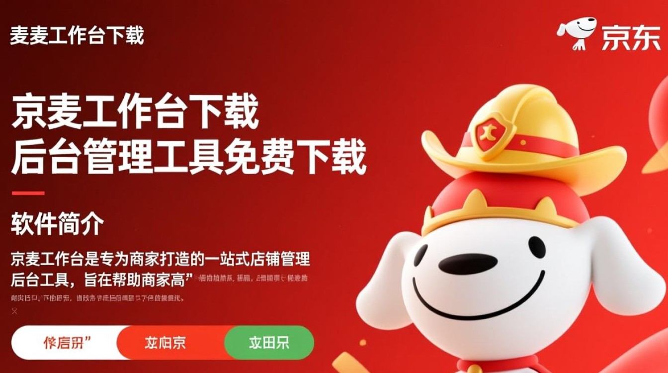 京麦工作台免费下载，后台管理工具一键安装-第3张图片-99系统专家