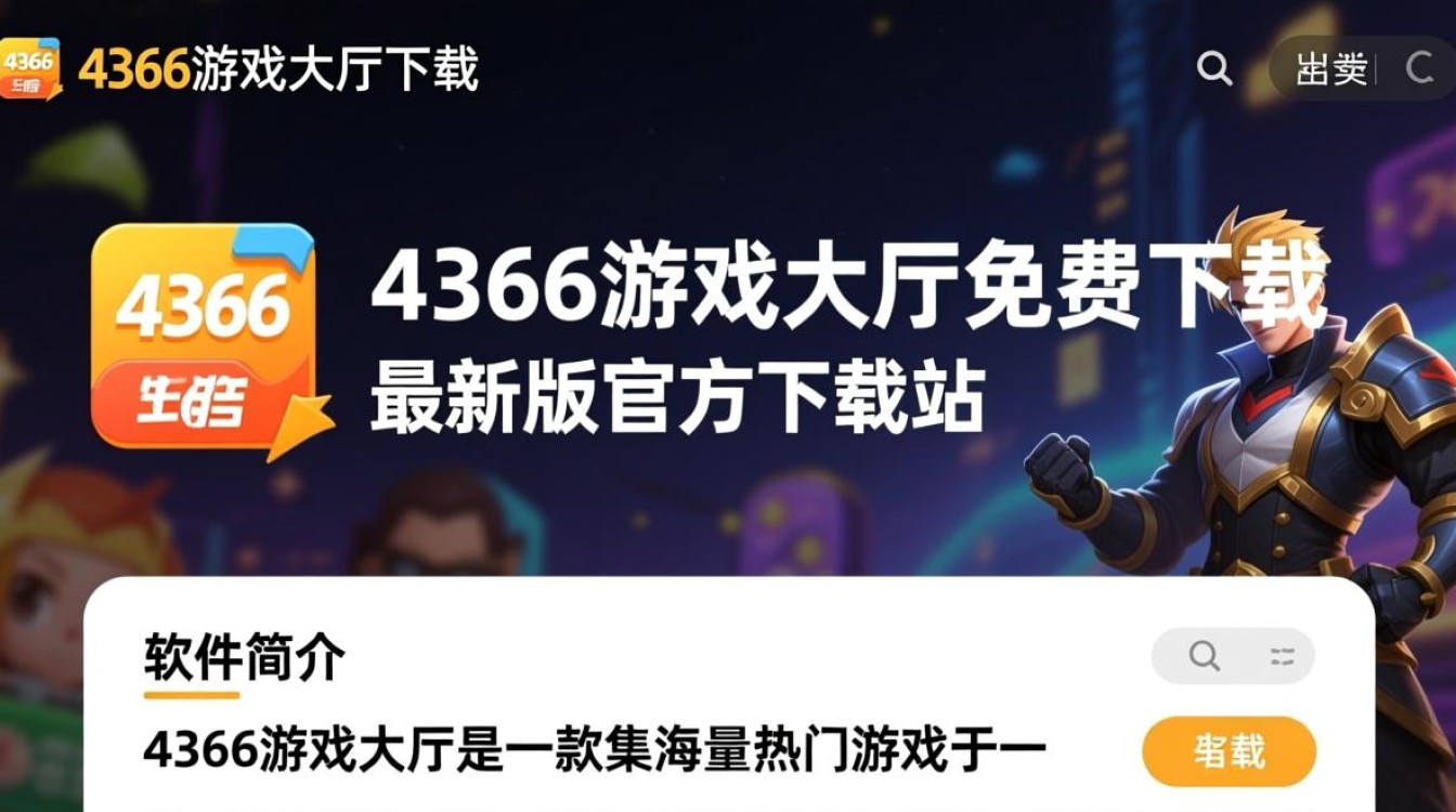 4366游戏大厅免费下载,畅玩热门游戏-第1张图片-99系统专家 4366游戏大厅免费下载,畅玩热门游戏-第1张图片-99系统专家