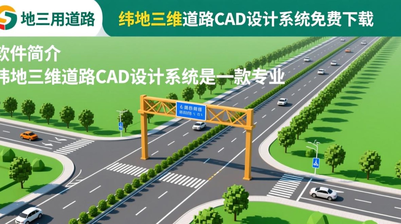 纬地三维道路CAD设计系统免费下载-第1张图片-99系统专家