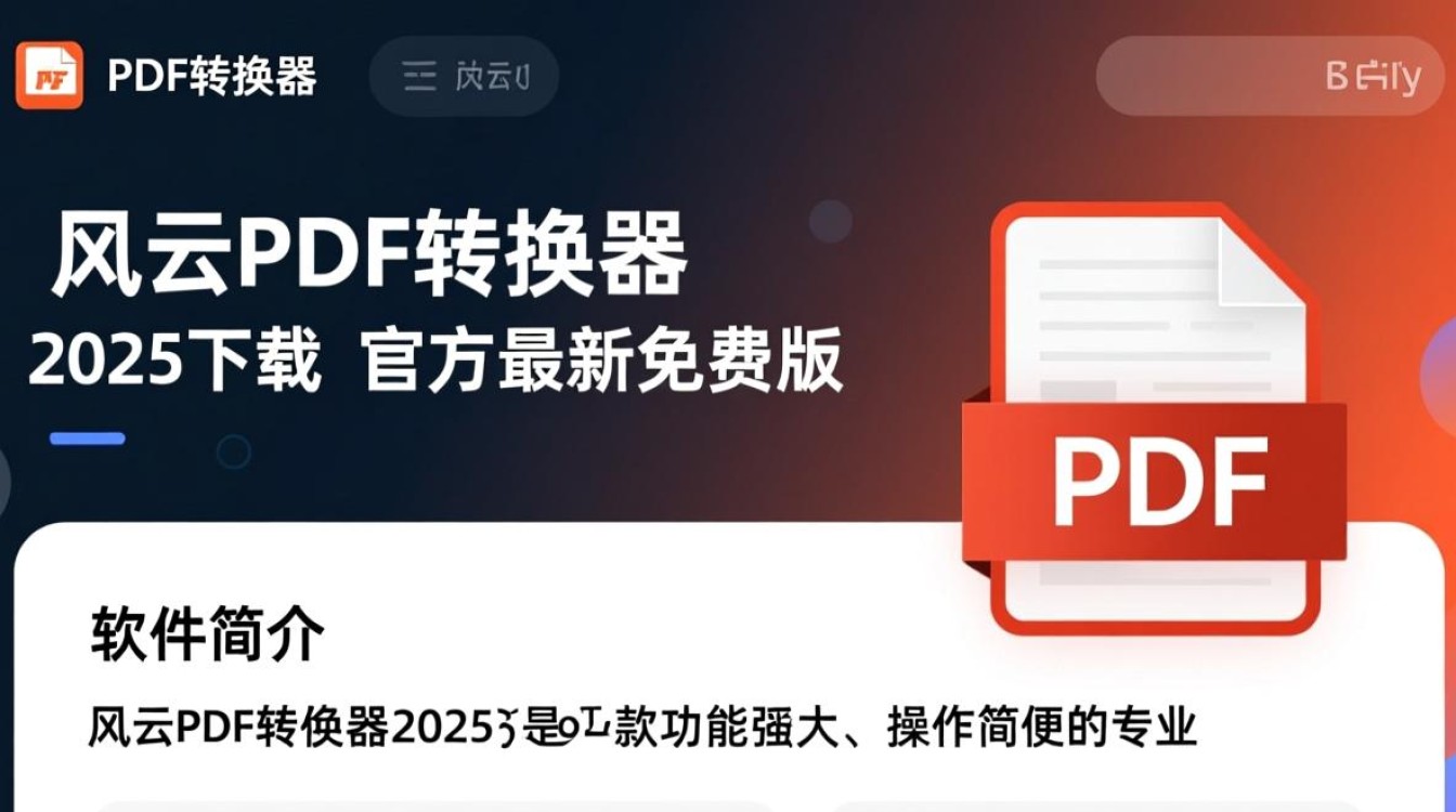 风云PDF转换器2025免费下载-第3张图片-99系统专家