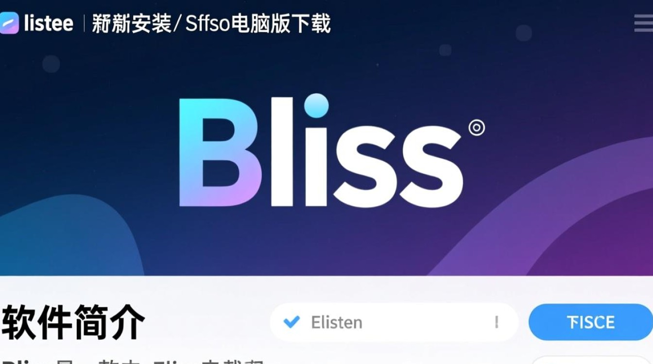 Bliss最新版下载,Elsten Software电脑版安装。-第2张图片-99系统专家 Bliss最新版下载,Elsten Software电脑版安装。-第2张图片-99系统专家