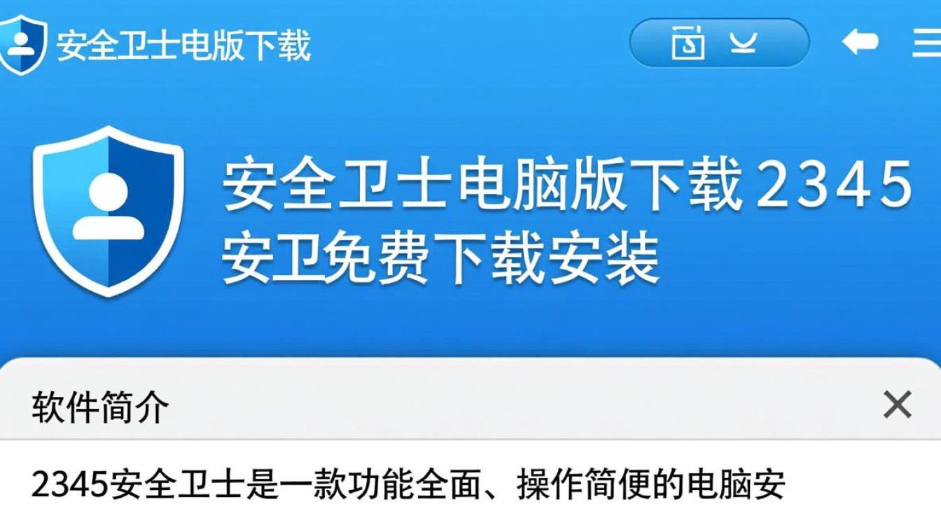 2345安全卫士电脑版免费下载安装-第2张图片-99系统专家 2345安全卫士电脑版免费下载安装-第2张图片-99系统专家