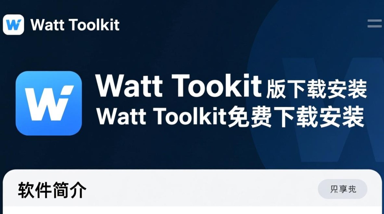 Watt Toolkit电脑版免费下载安装-第2张图片-99系统专家