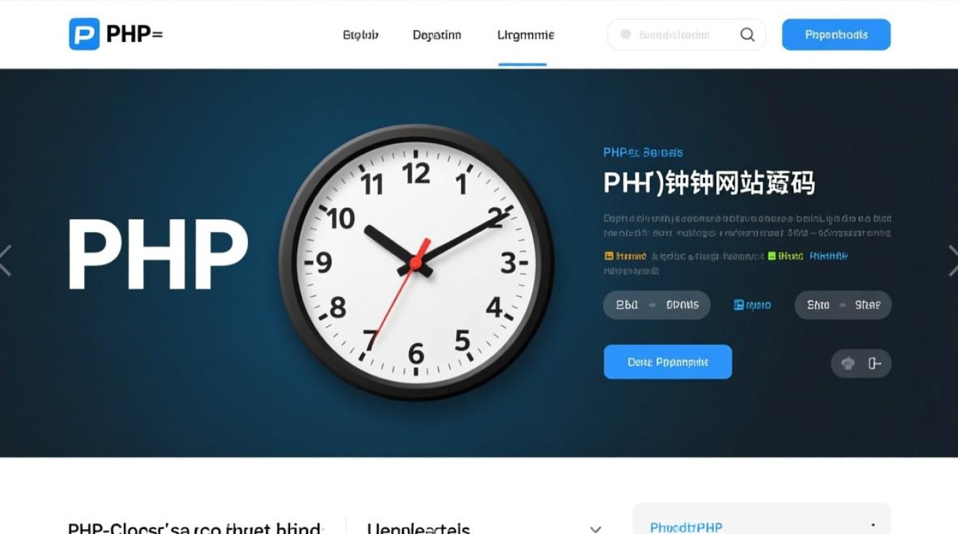 PHP时钟网站源码怎么用？新手也能快速搭建吗？-第1张图片-99系统专家
