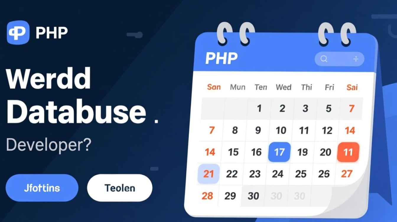 php日历带数据库教程如何实现动态数据存储与展示？-第2张图片-99系统专家