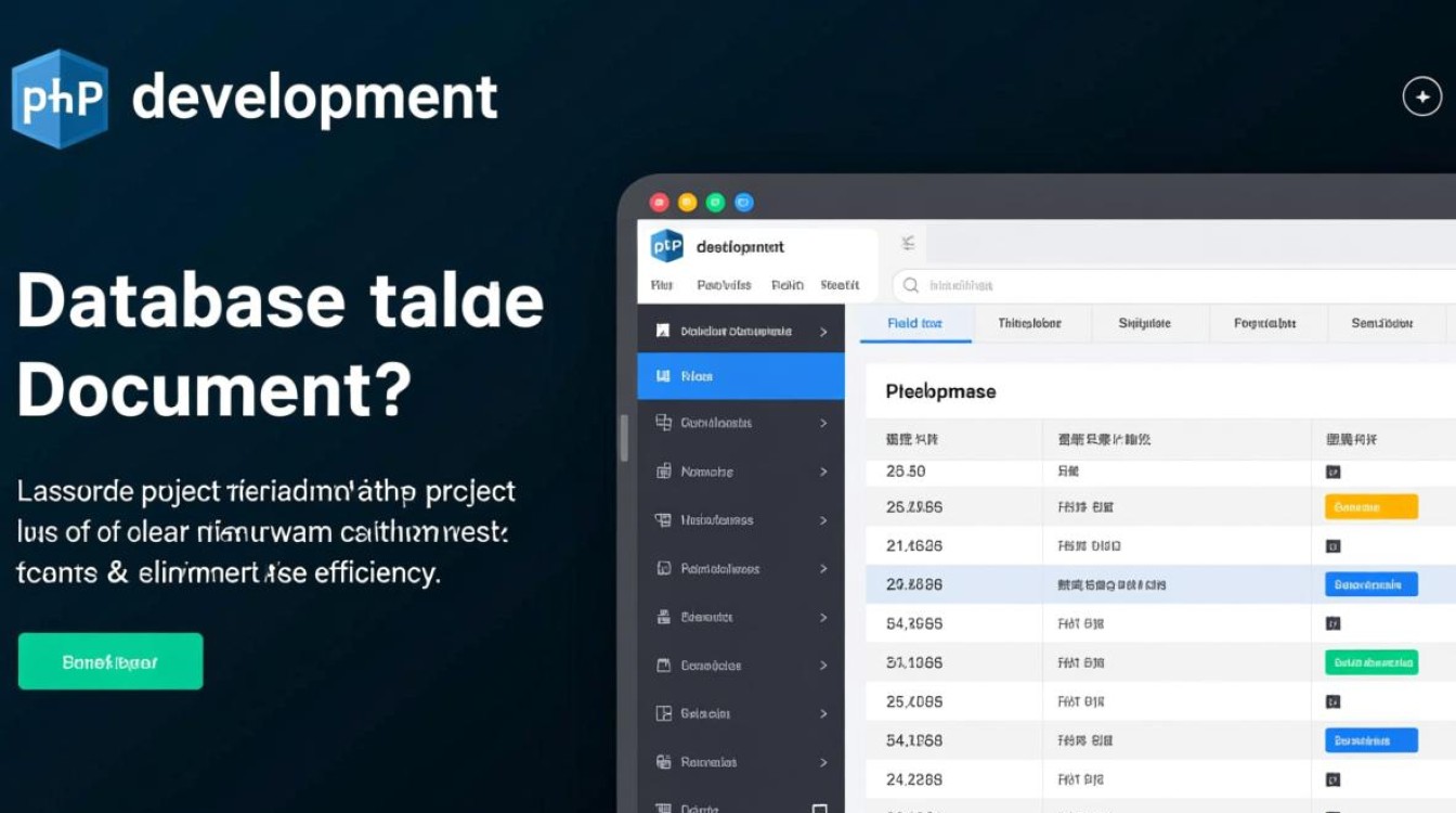 php数据库表文档怎么写？新手必看模板与步骤-第3张图片-99系统专家