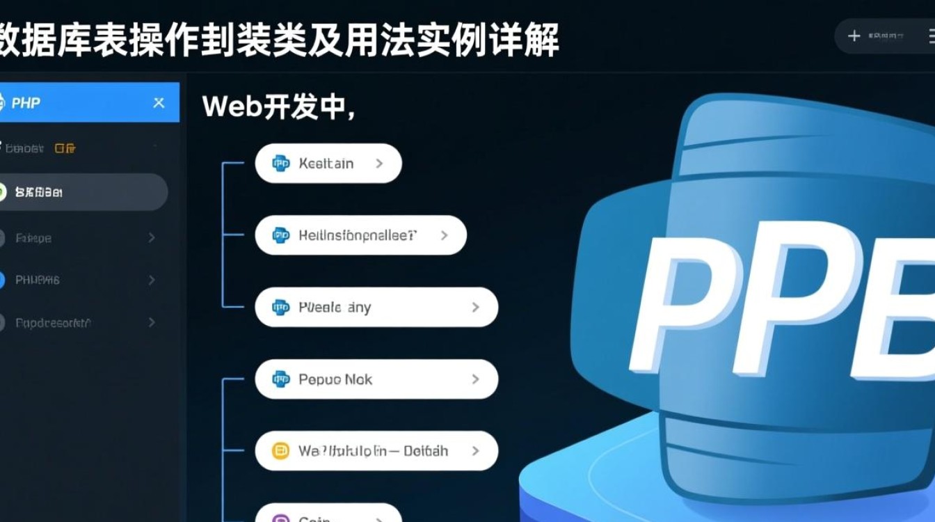PHP数据库表操作封装类如何实现高效查询与事务处理？-第1张图片-99系统专家