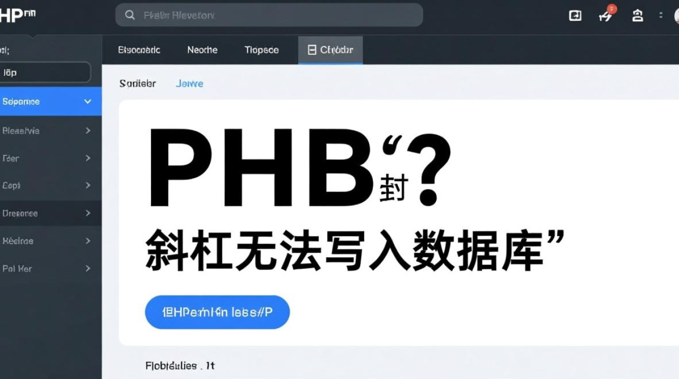php斜杠无法写入数据库怎么办？解决方法有哪些？-第2张图片-99系统专家